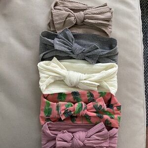 Baby Bling Headbands 5 total - Selling as a set